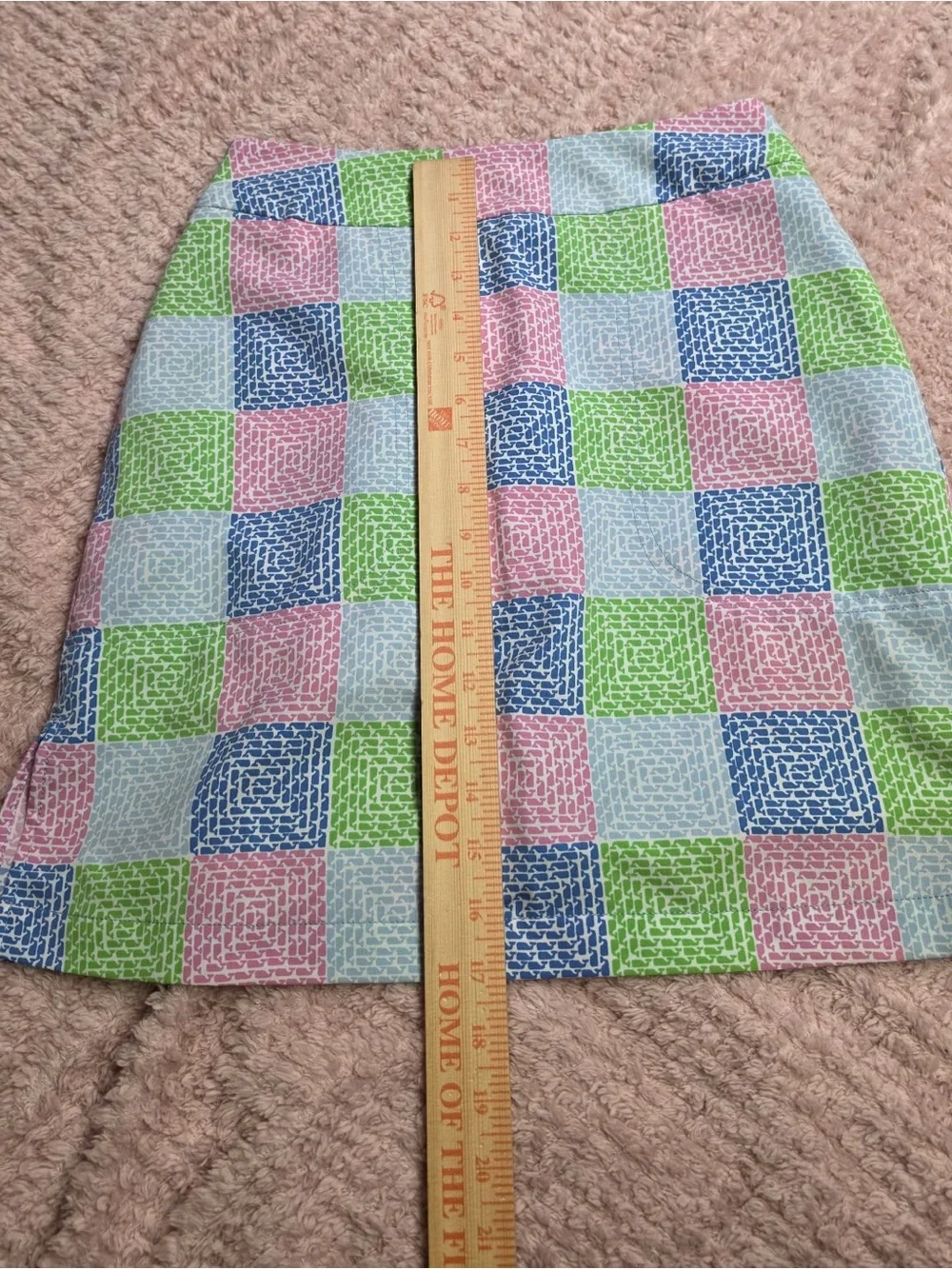 Vineyard Vines Pastel Patterned Skort- Size 0
